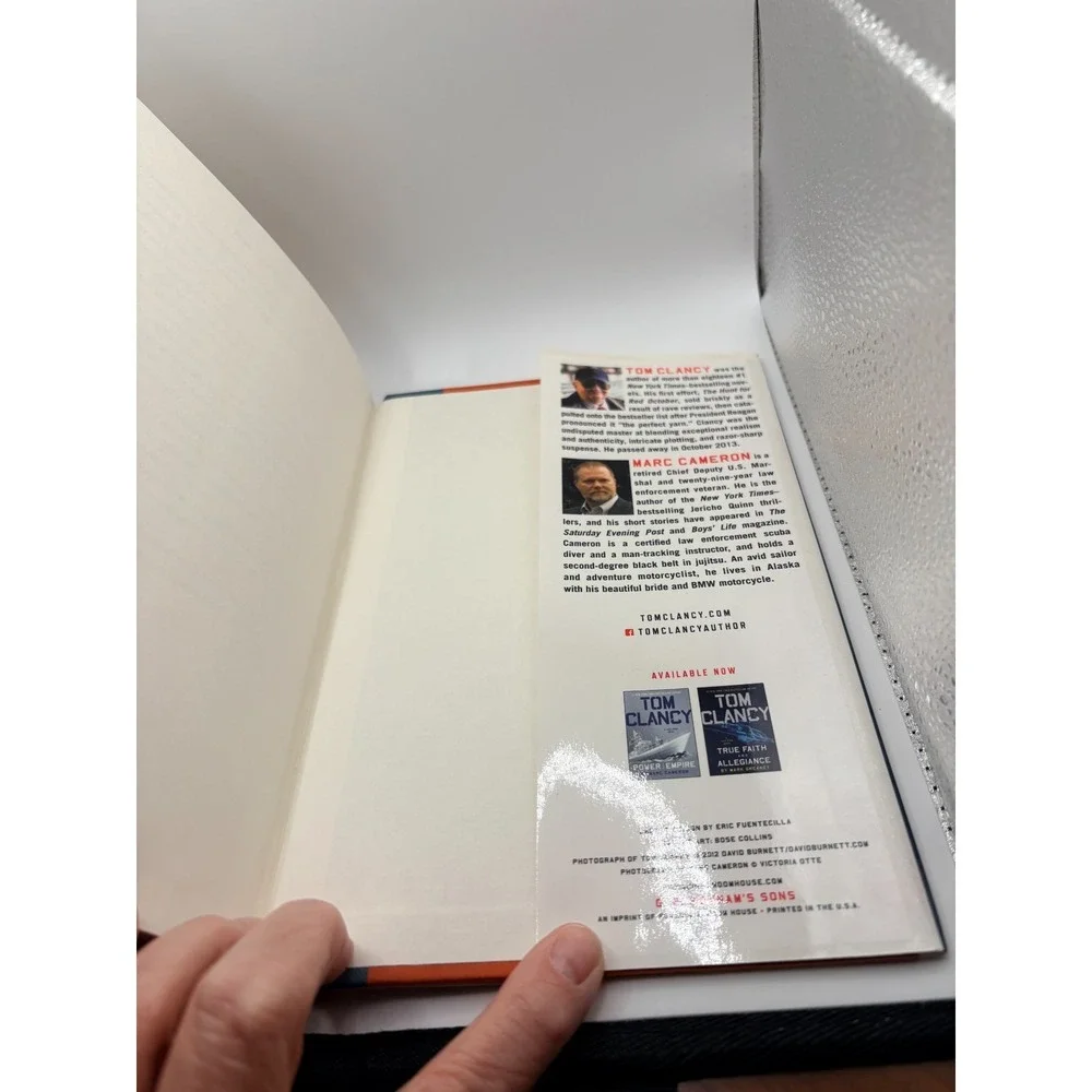 Tom Clancy Oath of Office - A‎ Jack Ryan Novel by Marc Cameron (2018, Hardcover)